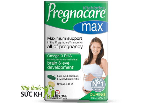 Vitamin tổng hợp cho bà bầu Pregnacare Max mẫu mới