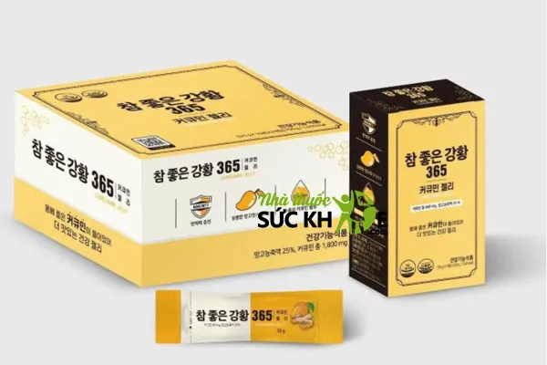 Collagen Hàn Quốc dạng thạch Nghệ Jelly 365