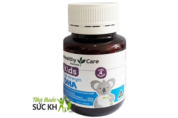 Viên uống bổ sung DHA cho bé Healthy Care chính hãng Úc, mẫu mới