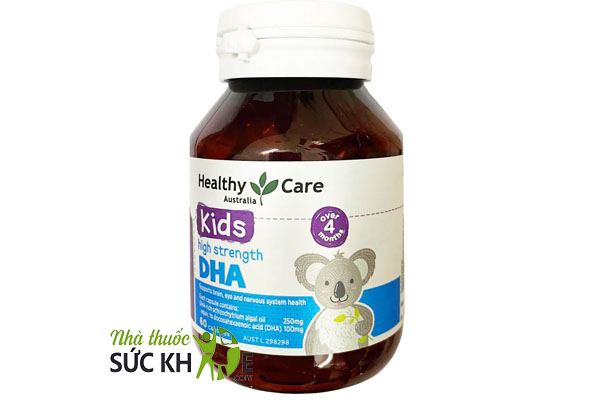 Viên uống bổ sung DHA cho bé Healthy Care chính hãng Úc, mẫu cũ