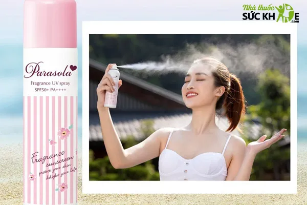 Xịt chống nắng Naris Parasola SPF50+/PA++++