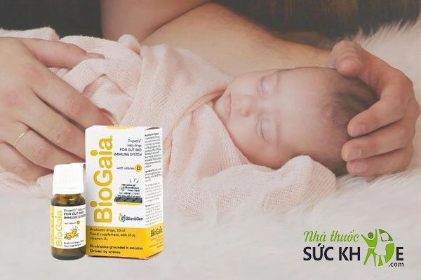 BioGaia Protectis Baby sử dụng cho trẻ từ 0 tháng tuổi