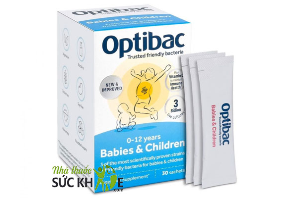 Men vi sinh Optibac cho bà bầu, trẻ sơ sinh mẫu mới