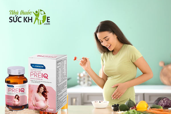 Uống PreIQ trong hoặc sau khi ăn