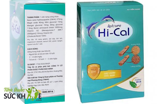 Thành phần chính có trong Hi- Cal Avisure