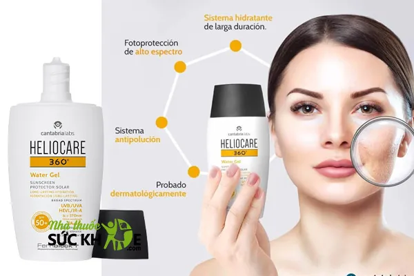 Kem chống nắng Heliocare 360º Water Gel SPF 50+