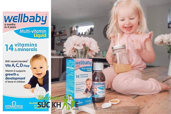 Có thể uống trực tiếp hoặc pha Wellbaby với loại nước mà bé thích để uống