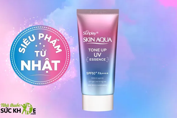 Kem chống nắng Skin Aqua cho da dầu mụn Sunplay Skin Aqua Tone Up UV SPF50+ PA++++