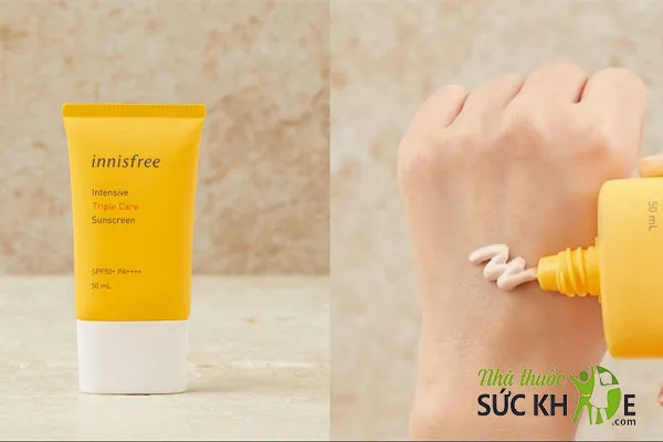 Kem chống nắng Vitamin C Innisfree Intensive Triple Care Sunscreen